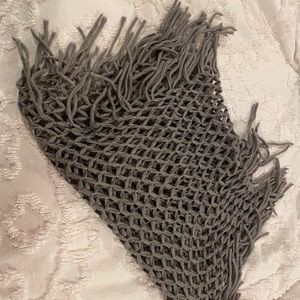 Fringe Infinity Winter Scarf